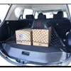 Organizador de carros Durável Nylon Trounk Armazenamento de bota Organizador de bagagem Cargo Acessórios de malha de arrumação para RV Van 115x60cm
