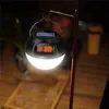 Lampe de camping solaire rechargeable par USB s'allume super lumineuse 3 modes d'éclairage lanterne extérieure étanche avec idée de crochet pour la randonnée d'urgence