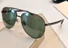 0043 Pilot Aviation Sunglasses Gold / Gray Lens Men Sun Glasses Shades UV400 حماية مع صندوق