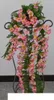 Sabah zafer asma asma sarmaşıklar Çiçek Düğün için Çiçek Yapay Dekoratif Duvar Asma Çiçek