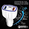 With Retail Box 3 in 1 USB Car Charger fast Charging type C QC30 PD QC 30 usbc Chargers for iPhone 13 12 11 X 8 7 Pro Max and Sa5893588