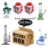 Überraschende Mystery Box Überraschungsbox Multi Styles Wasserpfeifen Wasserpfeifen Bangers Rauchzubehör Perc Percolator Bohrinsel GESCHENKE