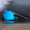 Óculos de bicicleta Nenhum Armação TR9O Lentes coloridas Óculos de sol esportivos ao ar livre 3 PCS Modelo de lente AKS5 MTB Óculos de ciclismo