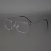 الإطار البصري الكلاسيكي للرجال للنساء أزياء مستطيلة وصفة طبية eyeglass كمبيوتر قصر النظر النظارات النظارات الكبيرة الكاملة إطارات نظارات عتيقة الكاملة