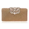 Avondtassen vrouwen steentjes metaal kroon handtassen vol met diamanten day clutches portemonnee zilver/goud/zwart ym1172evening