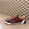 Luxury Men Vintage Casual Buty Low-Top Printed Sneakers