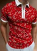 Summer Men S koszula Polo łącząca litery Kolor S Man Man Men krótkie rękawowe Tees Man Ubrania S 3xl 220614