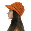 Boinas SBOY Cap Hat Winter Visor boina clima frio tricotado