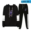 Sweats à capuche pour hommes Sweats Game Kda The Baddest Song Harajuku Ensemble de sweat-shirt deux pièces à manches longues Hiver Sweat à capuche de haute qualité Loose PantMen