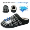 Lazy Cotton Slippers Men Winter Outdoor Men Shoes Keep Warm ColdProof Casual Shoes Men Plush Warm Man Footwear big Size 4950 J220716