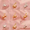 Letter Clip On Nose Ring Diamond Copper Non Piercing Body Jewelry Faux Nose Clips For Women and Girls