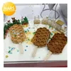 Broodmakers commerciële wafel pops stick maker honingraatvormige maken machine sandwich ijzer mini potbread phil22222222