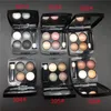 Marca C Makeup Eye shadow 4 Colors Matte Eyeshadow paleta de sombras com pincel 6 estilos com espelho