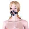 Janpanese bouche ouverte Gag avec couverture BDSM esclave fétiche jeu adulte érotique sexy jouet lit contraintes produits pour Couples SM outil