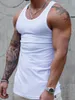 Witte tanktop mannen fitness kleding heren bodybuilding tanktops zomer gym kleding voor mannelijke mouwloos vest shirts mode 220527