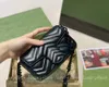 23SS högkvalitativa designers Crossbody-väskor Axelväska för kvinnor Lyx Klassiska bokstäver Tote Handväskor Minibälte Portmonnä Macaron färg