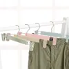 Kleding Garderobe opslag pc's huishouden plastic krachtige broek clip rekbare volwassen broeken hanger gewoon multifunctioneel rek niet-slipc