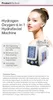 Macchina per il viso Hydra Peel 6 in 1: microdermoabrasione, RF, trattamento caldo/freddo, rimozione della cicatrice - Per l'infusione di ossigeno acquatico e la pulizia di piccole bolle .