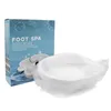 Detox Foot Massager Electric Pressoterapi Foot Spa Bath Machine Cleanse Massage Fötter Care Bath Basin Array Aqua Masajeador
