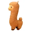 Boneca de pelúcia Alpaca 33 cm fofa Alpacas Almofada Brinquedos de pelúcia Bonecas