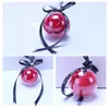 Interiördekorationer Transparent Rose Soap Flower Ball Car Hanging Pendant Ornament Accessories Interior