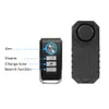 Waterproof Bike Motorcycle Electric Bicycle Security Anti Lost Wireless Remote Control Vibration Detector Alarm