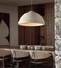 Nordic Minimalist Yaratıcı Wabi-Sabi LED Kolye Lambaları Luster Restaurant Bar Cafe Yemek Odası Ev Dekoru Asılı Işık Fikstürü