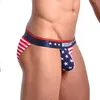 Underpants Men's Sexy Striped Stars Gay Underwear Printed Briefs Bikini S M L XLUnderpants