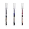 Gel Pens 50Pcs Straight Liquid Roller Pen 0.5mm Blue Red Black Ink Rollerball Quick Drying School Stationery SuppliesGel