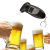 Professional Alcohol Breath Tester Breathalyzer Analyzer Detector Test Keychain Breathalizer Breathalyser Device LCD Screen9919531