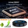 HK1 RBOX Amlogic S905W2 Android 11 TV BOX 2.4G 5G Dual Wifi BT4.0 4K 32GB 64GB Smart Media player