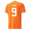 2024 3 étoiles Côte d'Ivoire Équipe nationale de football Jerseys Côte d'Ivoire DROGBA KESSIE 23 24 Maillots de pied DROGBA Chemise de football ZAHA CORNET Coupe d'Afrique hommes enfants uniformes