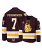 NCAA Custom UMD Minnesota Duluth Bulldogs Stitched Hockey Jersey 22 Thomas Milani 89 Jack Connolly 17 Keith Christiansen 25 Tom Kurvers 32 Hunter Shepard Jerseys