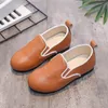 Enfants Chaussures Pour Printemps Et D'été Canapé Tissu Conception Garçons Filles En Cuir Casual Mocassins En Caoutchouc 220525