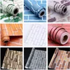 Bakstenen patroon vinyl home waterdichte wallpapers zelfklevende papel de pared wallpaper 3d muur stickers diy kamer decor 220512