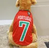 Vêtements de chien Summer Pet Vest Ventiler Vêtements pour petits grands chiens Coton imprimé Basketball Football Jersey Shirt Cat Outfit