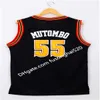 NCAA 1996 97 Georgetown Hoyas University Men Shirts Лучший качественный вышивка 3 Allen Iverson Stitched Vintage 55 Dikembe Mutombo J Jerseys