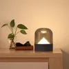 ナイトライトクリエイティブノスタルジックな光USB雰囲気カラフルなサイクルテーブルランプ寝室ソフトタイミング