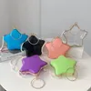 Abendtaschen Japan und koreanischer Stil Farbe Transparente Box Acryl Kunst Ring Wristlets Tasche Massive Kette Perlenriemen UmhängetascheAbend