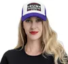 Trump 2024 The Revenge Tur Unisex Vintage Beyzbol Şapkası Açık Hava Spor Vizör Güneş Kapağı Ayarlanabilir Ağ Şapkası Siyah