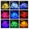 سلاسل بو مقطع LED Fairy String Lights Garland Outdor Outdoor Tree Tree Decoration Decord Garden Decor