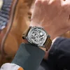 2022 Brand Watch Automatic Hollow Out Mechanical Watch Manlig snidad gåva