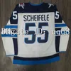 Q888 Blake Wheeler Hockey Jersey Mark Scheifele Nate Schmidt Kyle Connor Josh Morrissey Andrew Copp Pierre-Luc Dubois Pionk Nikolaj Ehlers