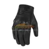 4 Farben Atmungsaktive Motorradhandschuhe schwarz weiß Racing echtes Leder Motorrad weiß Fahrrad Road Racing Team Handschuh Männer Sommer Winter Radfahren Klettern Handschuhe