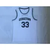 Xflsp 33 Patrick Ewing Georgetown Hoyas College Basketball Jerseys Embroidery Stitched Men's Retro mens jerseys
