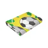 Blankets Unique Blanket To Family Friends Cool Green Soccer Pitch Durable Super Soft Comfortable For Home Gift BlanketBlankets