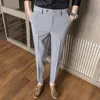 Herrenanzüge Blazer Korea Stil formelle Hosen für Männer Slim British Business Office Dresshose Drop Ship Suit Solidmen's
