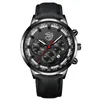 Avanços de pulseira Moda Mens relógios de calendário Top Watch for Men Data de dia à prova d'água Data luminosa Male Sports Quartz Clockwristwatches Wristwatchesw