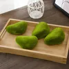 Decorative Flowers & Wreaths Bag Artificial Green Moss Ball Fake Stone Simulation Plant DIY Decoration For Shop Window El Home Office Wall D