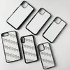 hard plastic phone case cover for iphone 14 13 mini 12 pro max 7 8 plus XS XR SE blank sublimation print case aluminium plate 10 pieces / lot